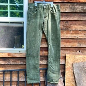 Hudson Jeans Olive Straight Leg Women Jeans